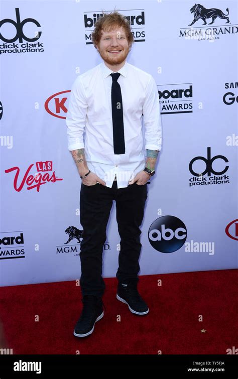 Singer Ed Sheeran attends the Billboard Music Awards held at the MGM ...