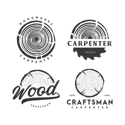 Premium Vector | Carpenter logo illustration