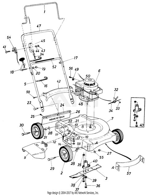 MTD MTD Mdl 117-050-109 Parts Diagram for Parts