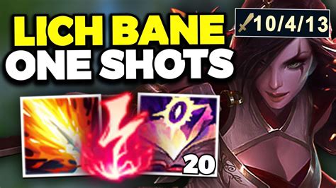 LICH BANE + ELECTROCUTE KATARINA IS DISGUSTING DAMAGE - YouTube