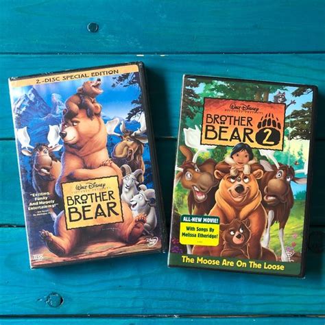 Disney | Other | Walt Disney Brother Bear Brother Bear 2 Dvd Bundle New ...