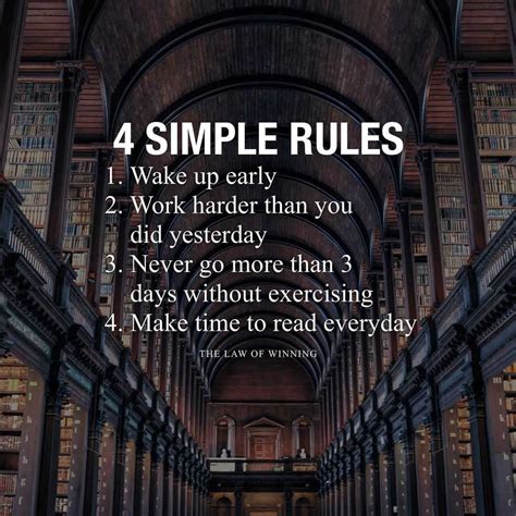 4 simple rules | Habits of mind, Self improvement tips, Self care ...