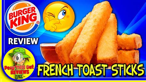 Burger King® | French Toast Sticks Review 🍞👑 | Peep THIS Out! 🕵️‍♂️ - YouTube