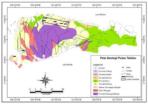 Peta Geologi Maluku