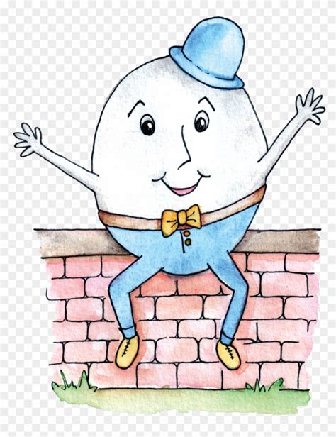 Early-k, Nursery Rhymes - Humpty Dumpty Png - Free Transparent PNG Clipart Images Download