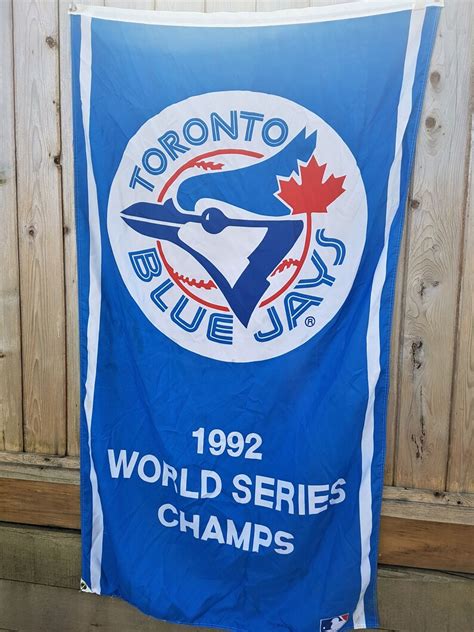 Vintage TORONTO BLUE JAYS 1992 World Series Champs Large | Etsy