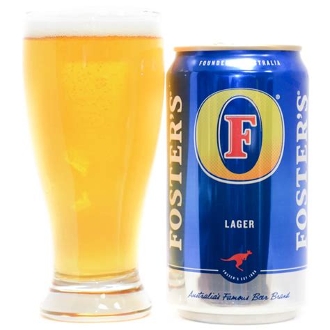 Foster’s Brewing Foster’s Lager – Pale Lager at 5% ABV | 12 IBU ...