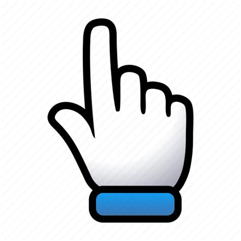 Click, gesture, hand, here, point, signs icon - Download on Iconfinder