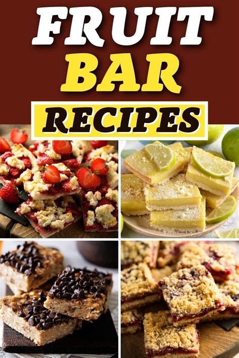 25 Homemade Fruit Bar Recipes and Ideas - Insanely Good