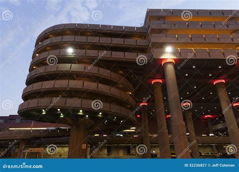 McCarran Airport, Terminal One Parking Garage in Las Vegas, NV O Editorial Photography - Image ...