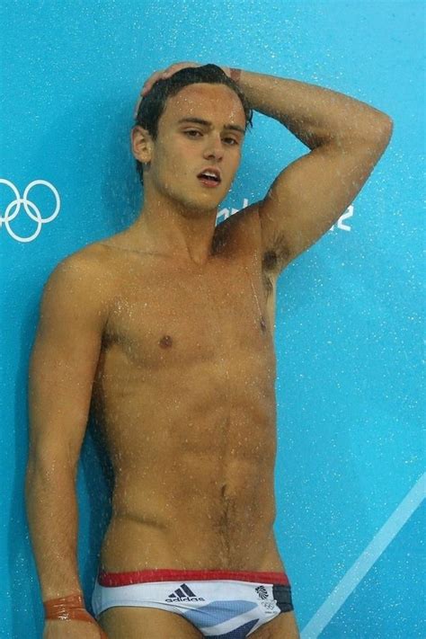 Because all those times he stood under the shower at the Olympics. | Tom daley, Speedo, Tom ...