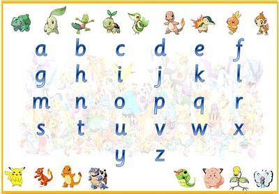 Pokemon Alphabet Chart - img-Abia