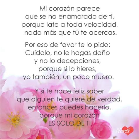 Mi corazón siempre tuyo será. Poemas de amor