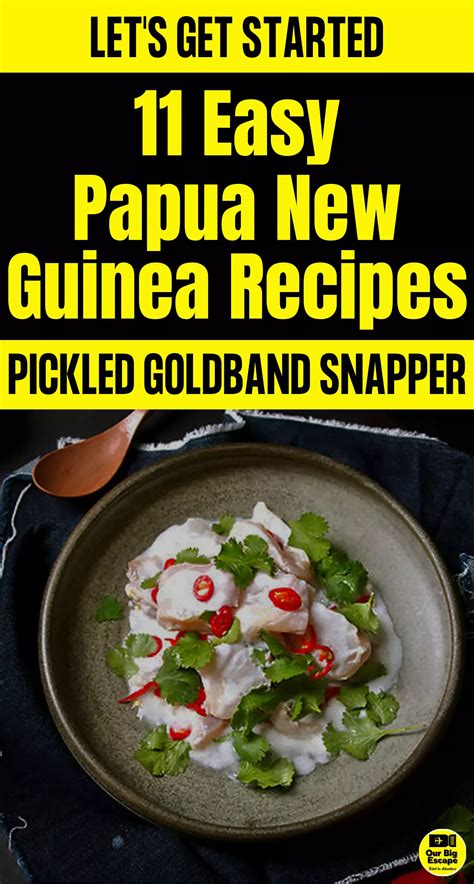 11 Papua New Guinea Recipes, 2024