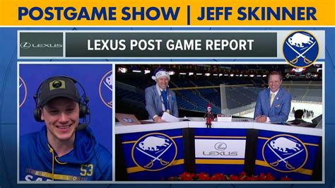 Postgame Show | Jeff Skinner | Buffalo Sabres