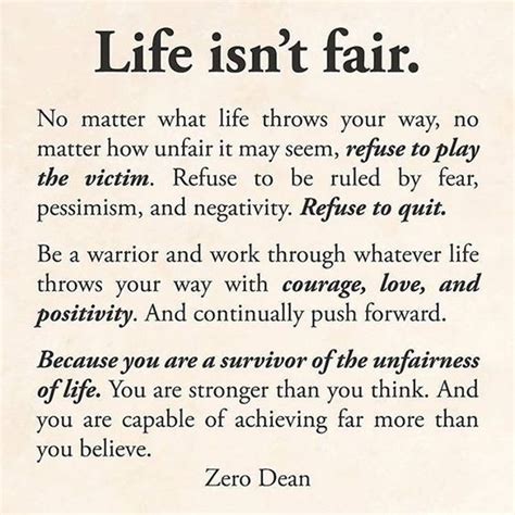 Life isn’t fair… | Wise words quotes, Fair quotes, Encouragement quotes