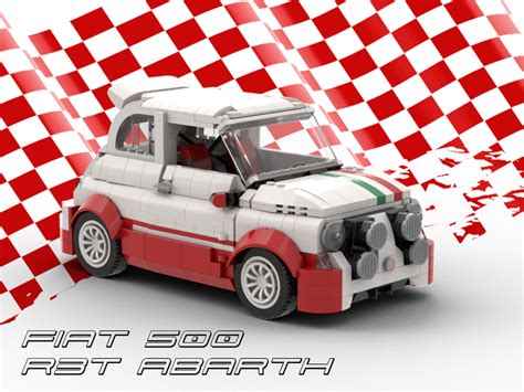 LEGO MOC FIAT 500 R3T ABARTH by FredL45 | Rebrickable - Build with LEGO