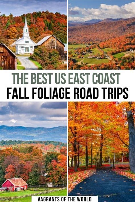 East Coast USA Fall Foliage Road Trip Ideas | Fall foliage road trips, East coast vacation, East ...