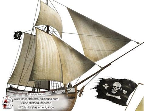 a pirate ship with a skull and crossbones on it's mast is shown