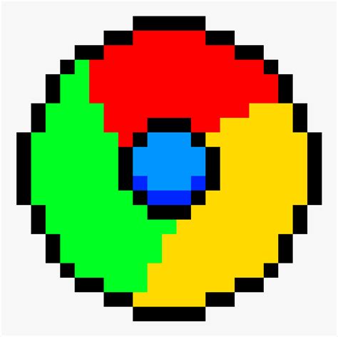 Pixel Art Logo Google Chrome, HD Png Download - kindpng