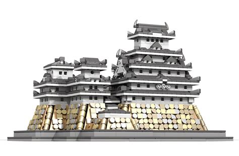 LEGO IDEAS - Himeji Castle (姫路城) Miniature