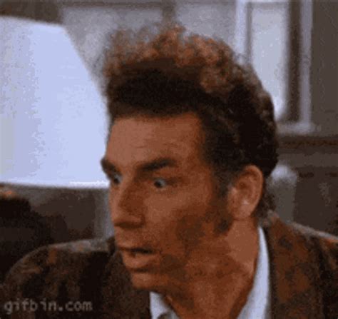 Kramer Seinfeld Surprised GIF - KramerSeinfeld Surprised Woah - Discover & Share GIFs