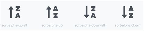 symbols - Alphabetical sort order icon meaning - Graphic Design Stack Exchange