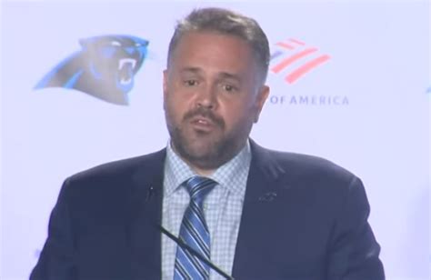 Panthers reportedly overruled new coach Matt Rhule about draft pick