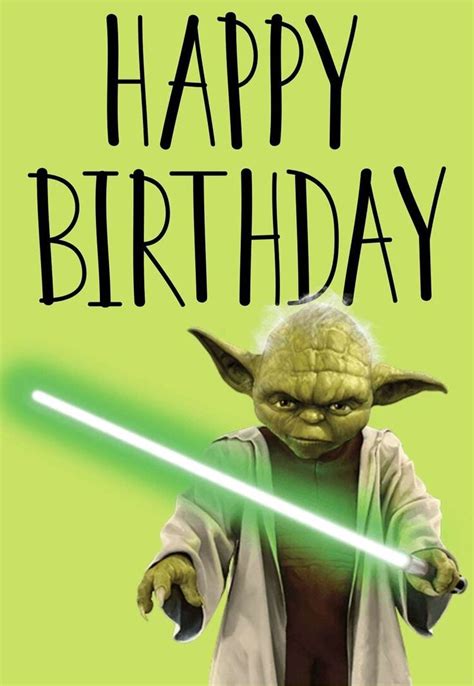 Star Wars Birthday Card Printable Free Includes 4 Invitations Per Page ...