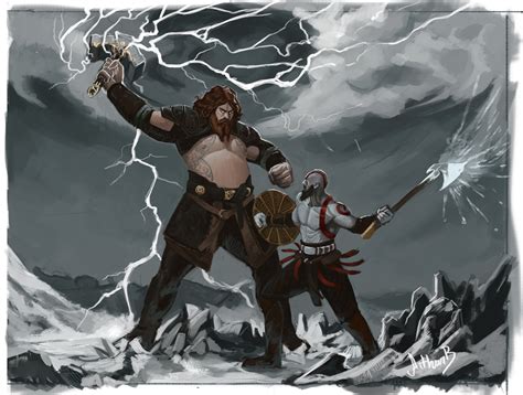 10+ Thor (God of War) HD Wallpapers and Backgrounds