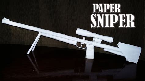 Paper Gun Sniper Easy - Origami