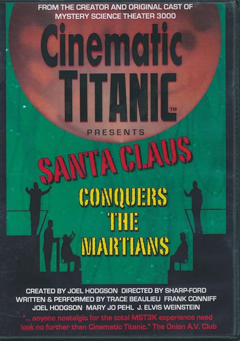 Amazon.com: Cinematic Titanic: Santa Claus Conquers the Martians : Joel ...