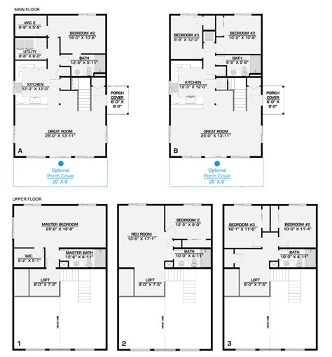 ALPINE Floor Plan | Floor plans, House floor plans, Contemporary cabin