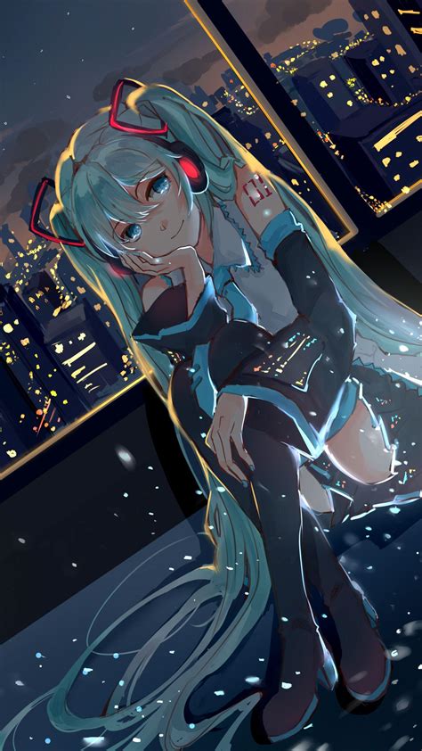 Hatsune Miku Wallpaper HD 4K Anime 4k miku hatsune vocaloid sunlight ...