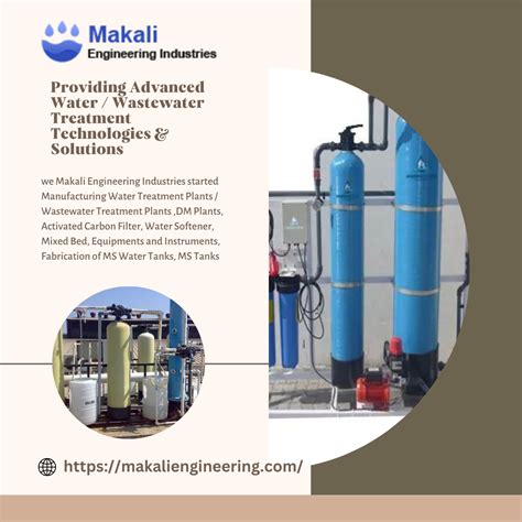 Providing Advanced Water / Wastewater Treatment Technologies by Makali Engineering on Dribbble