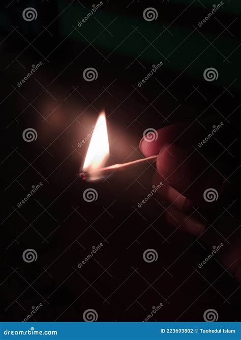 Night Candle Light stock photo. Image of darkness, organ - 223693802