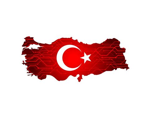 Turkey map with flag. flag map turkey country on digital background ...