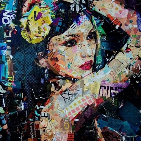 Derek Gores Collage | Collage portrait, Portrait art, Collage art