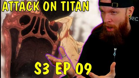 Attack on Titan Season 3 Episode 9 Reaction - YouTube