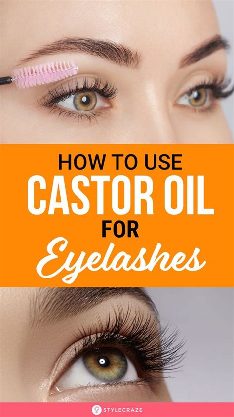 How To Use Castor Oil For Eyelashes Growth? - 5 Best DIY Methods | Castor oil eyelashes, How to ...