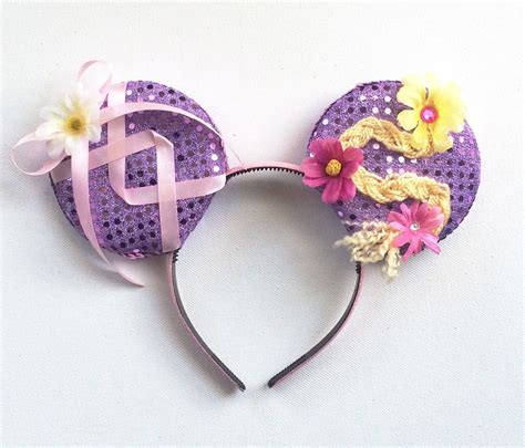 Tangled Disney inspired Ears Rapunzel Ears Tangled Mickey | Etsy | Diy disney ears, Disney ...