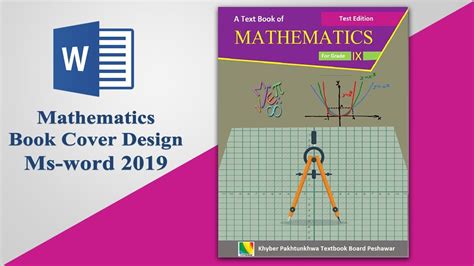 Mathematics Book Cover Design