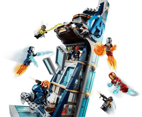 Brick Built Blogs: Lego Marvel 76166 Avengers Tower Official Images