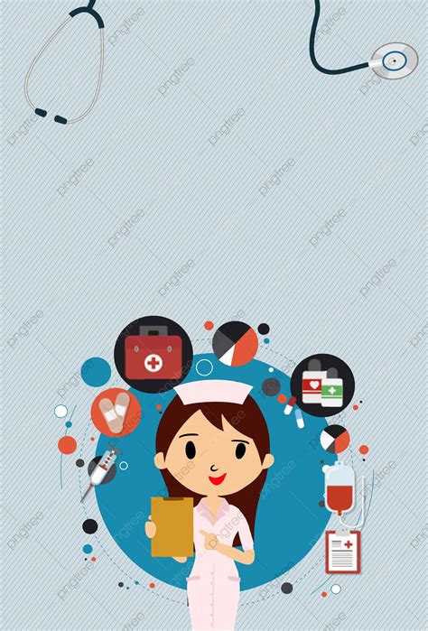 Minimalistic International Nurses Day Poster Background Wallpaper Image ...