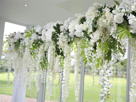 Wisteria-Garland-Backdrop-2 in 2021 | Wedding arch, Beauty and beast wedding, Wisteria wedding