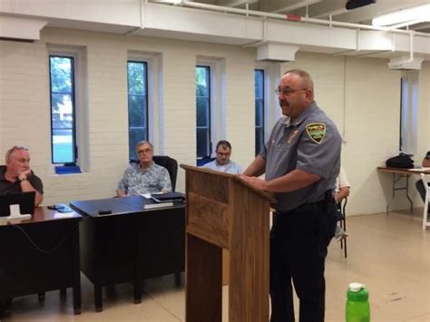 Outgoing Marietta Police Chief Rodney Hupp Gets A Standing O | Marietta, OH Patch