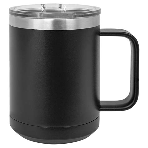 Blank 15 oz Stainless Steel Insulated Coffee Mug Powder Coated Double – Bulk Tumblers