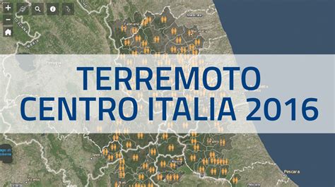 Mappe Terremoto Centro Italia 2016 | Dipartimento della Protezione Civile