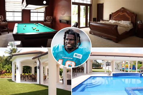 Inside Tyreek Hill's incredible $6.9m Miami mansion, featuring a SHARK ...