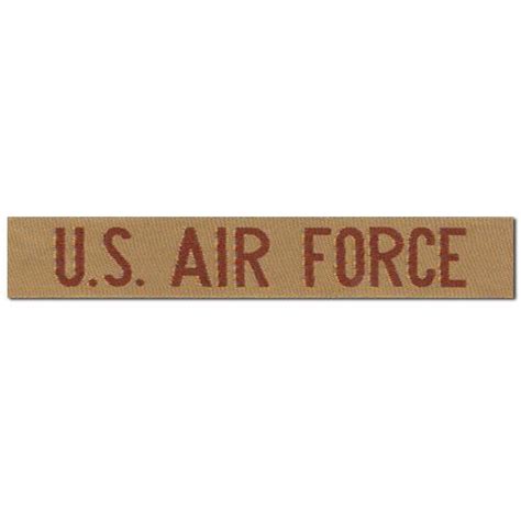 U.S. Air Force Name Tape (Desert)